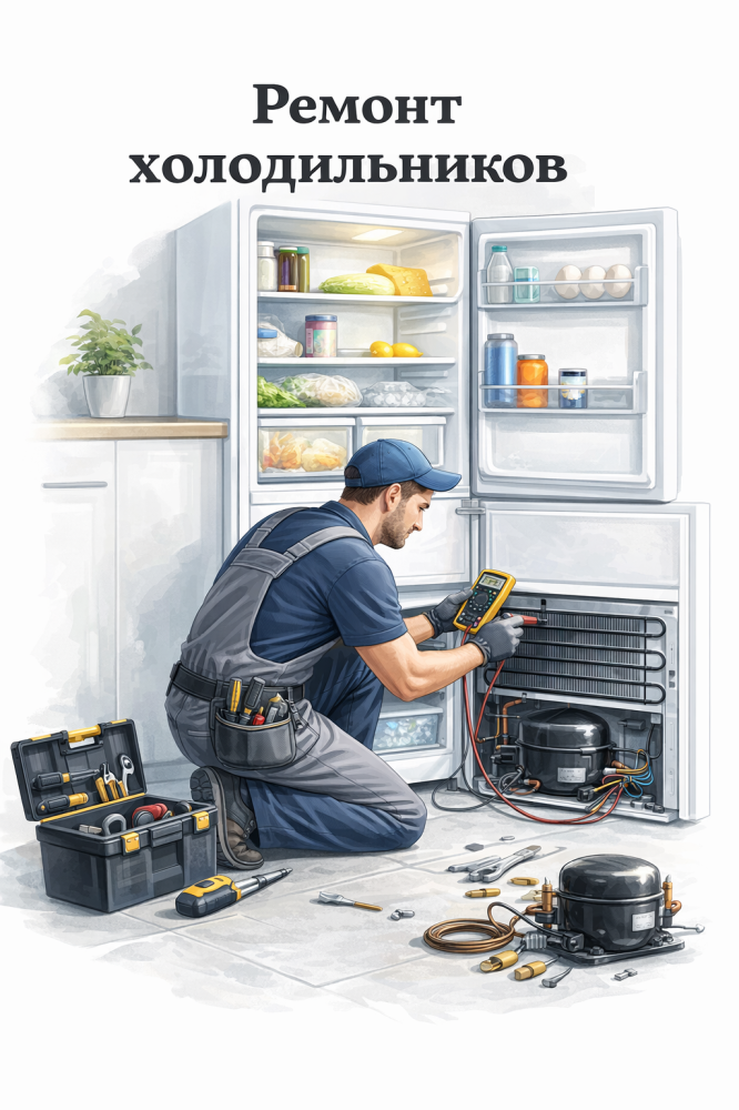 Ремонт холодильников