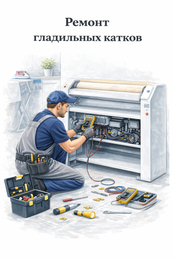 Ремонт гладильных каток